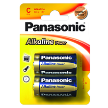 Батарейки PANASONIC Alkaline Power C 2 шт (LR14REB/2BP)