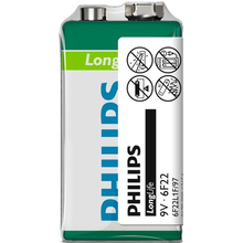 Батарейка PHILIPS Longlife 6F22-L1F