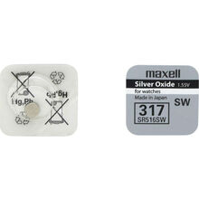 Батарейки MAXELL SR516 SW (317) 1х10 (SR516 SW-B1)