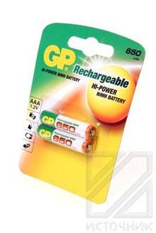 GP R-03/2 bl 650 mAh Ni-MH