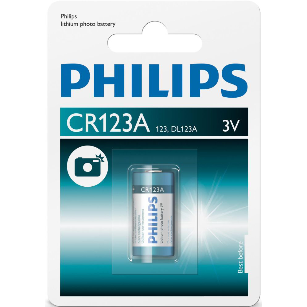 Батарейка PHILIPS CR123A/01B