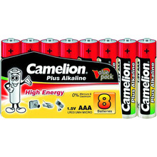 Батарейки CAMELION LR 03/ 8 Shrink (Plus Alkaline)