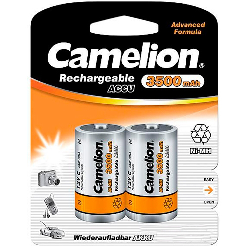 Аккумулятор CAMELION R14(C) 3500 mAh Ni-MH (NH-C3500BP2)