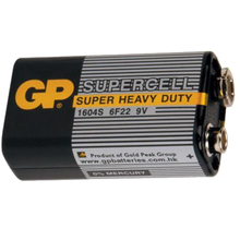 Батарейка GP 1604 S-S1(6F22) Super Cell /shrink