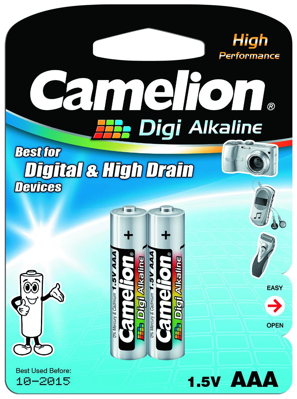 Батарейки CAMELION LR 03 / 2 BL (Digi Alkaline)