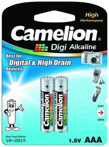 Батарейки CAMELION LR 03 / 2 BL (Digi Alkaline)