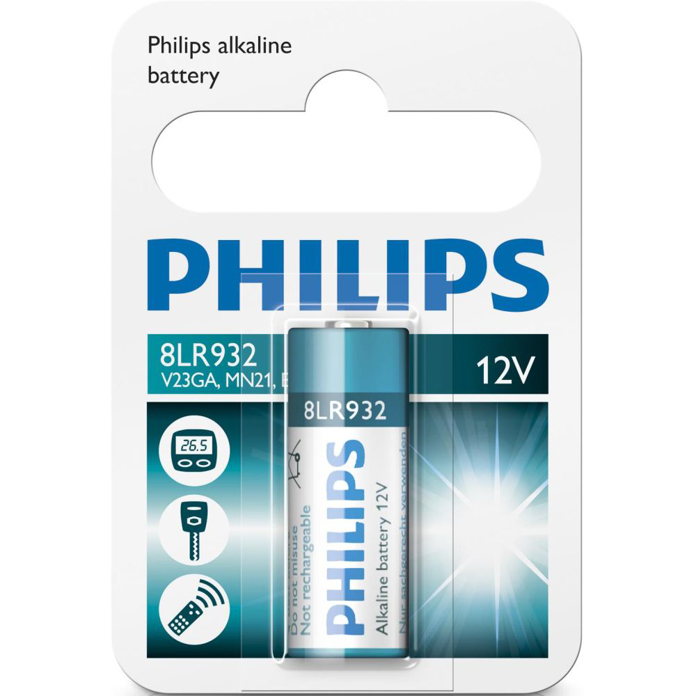 Батарейка PHILIPS A 23 (MN21)/1bl 8LR932