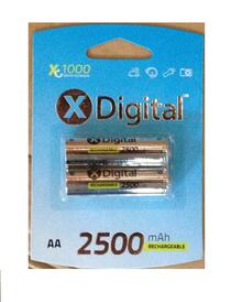 Аккумулятор X-DIGITAL HR6 Ni-MH 2500mAh