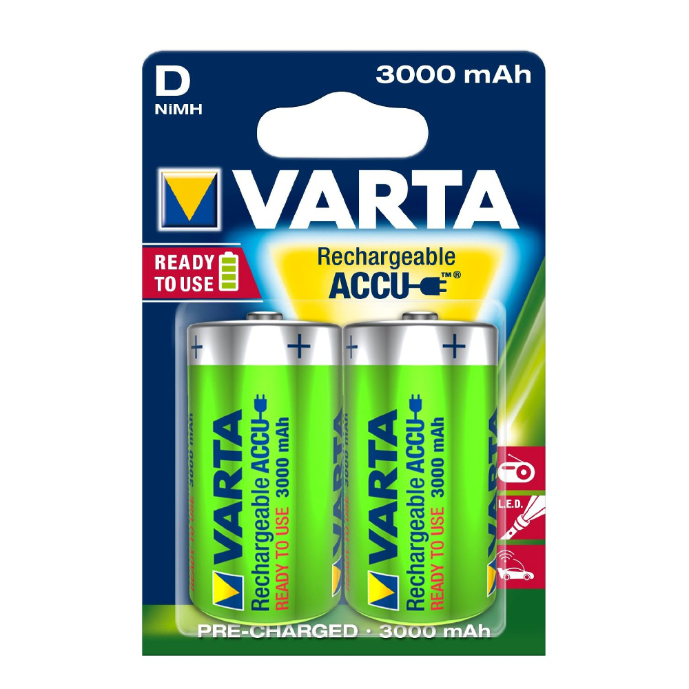 Аккумулятор VARTA D 3000 2шт. (56720101402)