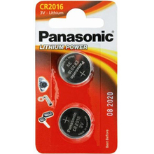 Батарейки PANASONIC Lithium Power CR2016 2 шт (CR-2016EL/2B)