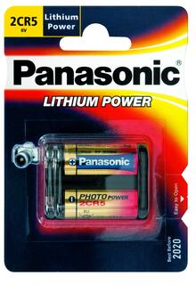 Батарейки PANASONIC 2СR5/1 BL (Lithum)