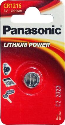 Батарейка PANASONIC Lithium Power CR1216 1 шт (CR-1216EL/1B)