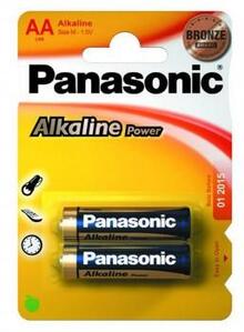 Батарейки PANASONIC LR06 Alkaline Power (Bronze)