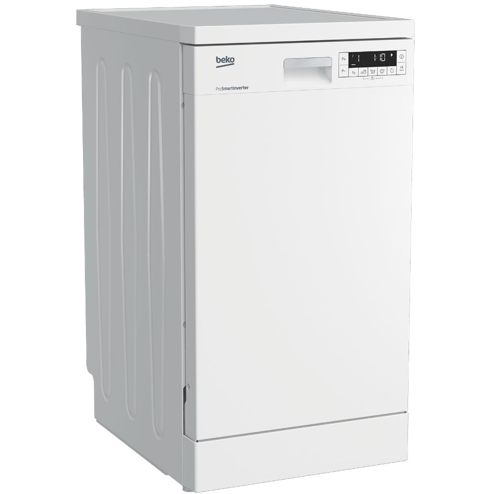 Посудомийна машина BEKO DFS26025W Програми Еко 50C, Авто, Інтенсивна 70, Quick & Shine, Міні, Попередня мийка