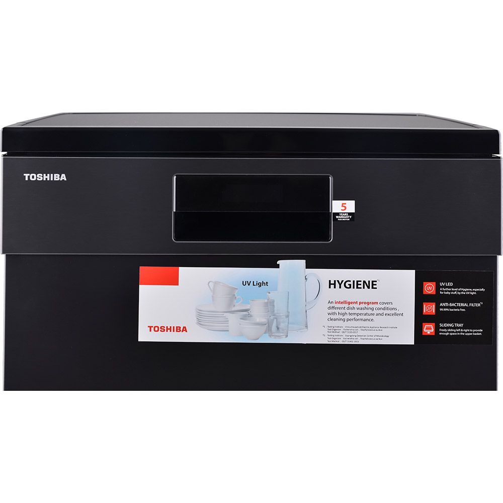 Посудомоечная машина TOSHIBA DW-14F2CIS(BS) Ширина 59.8