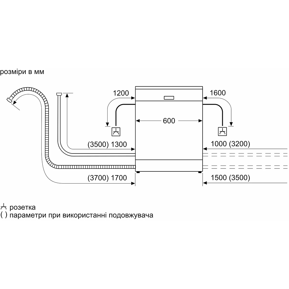 Заказать Посудомоечная машина BOSCH SMS23DW01T