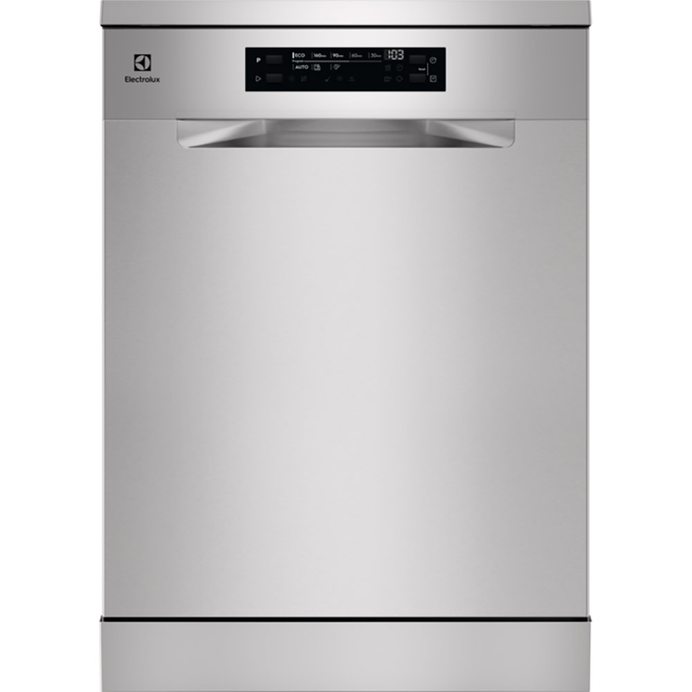 Посудомийна машина ELECTROLUX SEA94720SX Програми 160 хв, 60 хв, 90 хв, Авто, ECO, Machine Care, Швидка 30 хв, Полоскання без зливу Опції: Антибактеріальне миття ExtraHygiene, Інтенсивне миття XtraPower, GlassCare