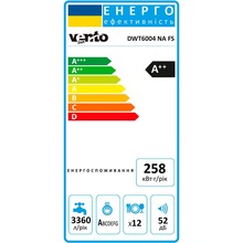 Посудомийна машина VENTOLUX DWT6004 NA FS (X)