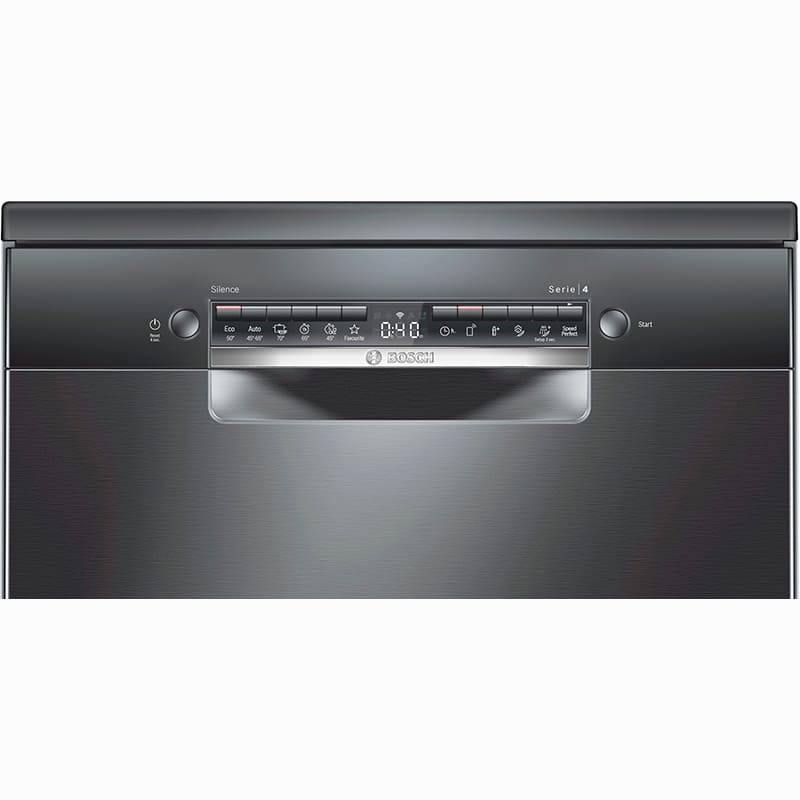 Посудомоечная машина BOSCH Serie 4 SMS4IKC62T Программы Интенсивная 70°С; Авто 45 - 65°С; Эко 50°С; Экспресс 65°С 1 час; Экспресс 45°С; Любимая