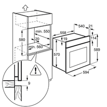 Духовой шкаф ELECTROLUX EZB53430AK