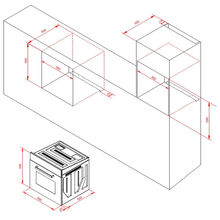 Духовой шкаф INTERLINE HR 605 BK