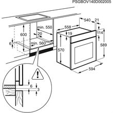 Духовой шкаф ELECTROLUX OEF5E50X
