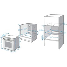 Духовой шкаф INTERLINE OEG 360 MCS WA