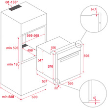 Духова шафа TEKA HSB 630 (WH)
