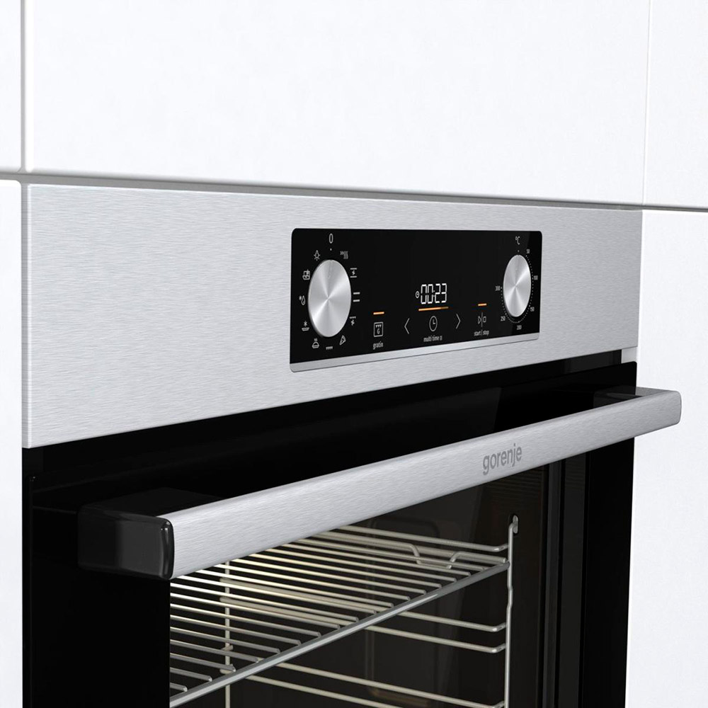 Зовнішній вигляд Духова шафа GORENJE BO6735E02X (BO3CO3C02-1)