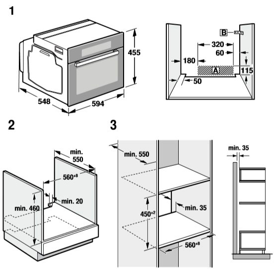 Духовой шкаф bosch cmg633bw1 белый