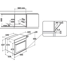 Духовой шкаф WHIRLPOOL OAKZ9 7921 CS NB