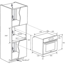 Духова шафа HAIER HWO60SM2F3BH