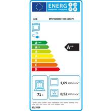 Духова шафа AEG BPK742380M