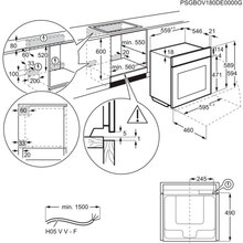 Духова шафа AEG BPE742380B