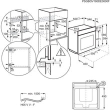 Духова шафа AEG BPE742380B