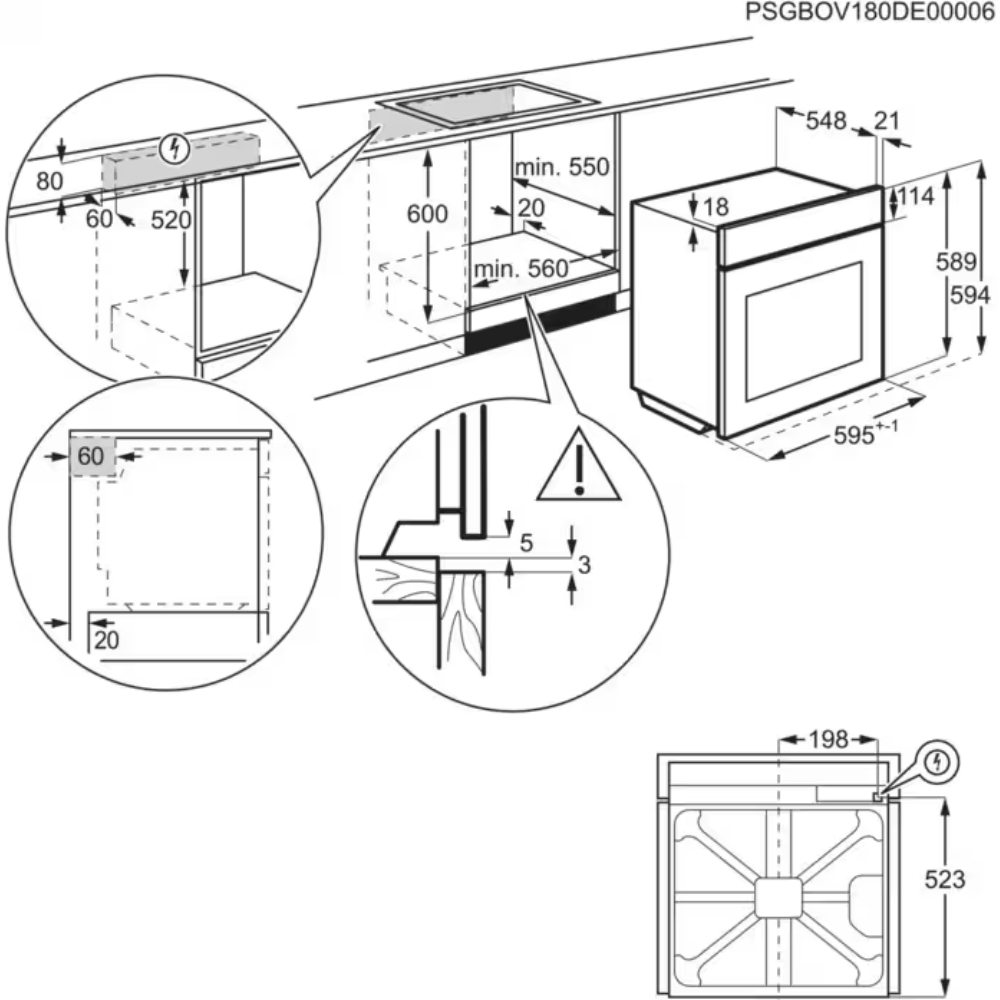 Покупка Духова шафа ELECTROLUX EOE8P39WV (949498485)