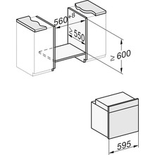 Духовой шкаф MIELE H 2465 BP OBSW/EDST-LOOK