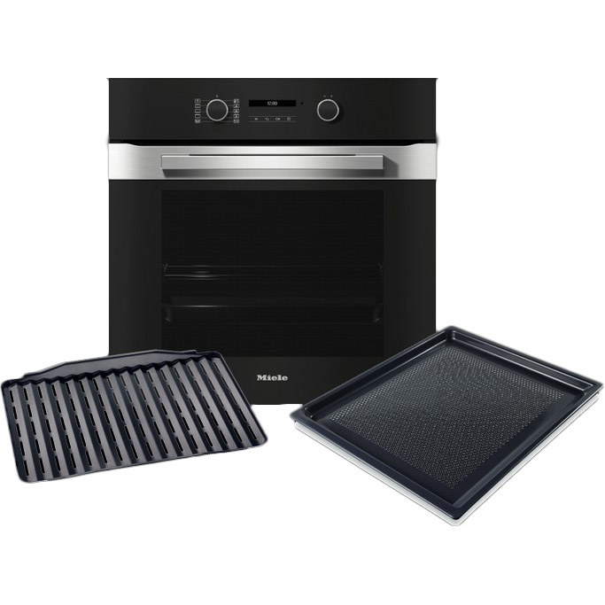 В Украине Духовой шкаф MIELE H 2861-1BP Black obsidian 125 Edition