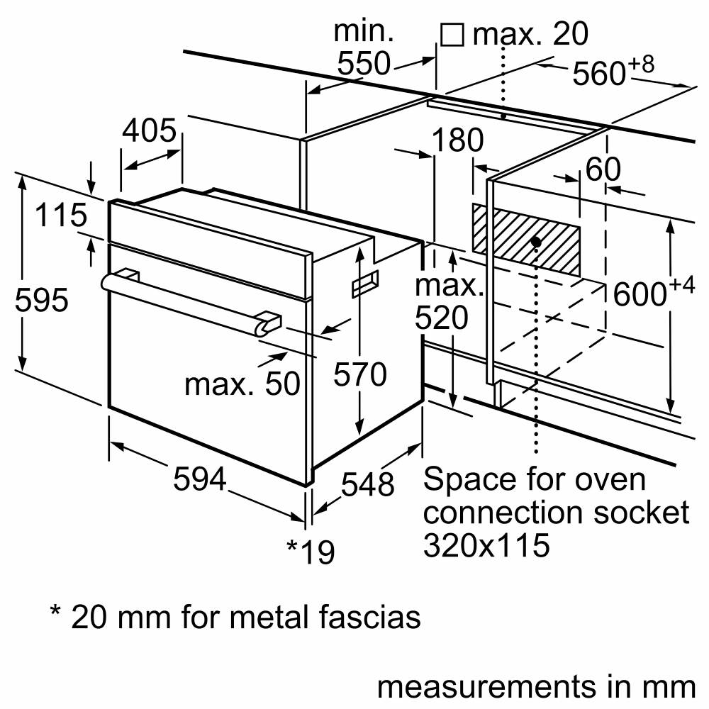 Фото Духова шафа BOSCH HBJ558YB3Q