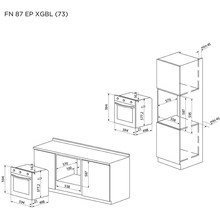 Духова шафа PYRAMIDA FN 87 EP XGBL (73)