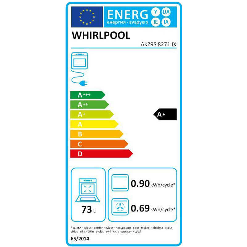 Фото 28 Духовой шкаф WHIRLPOOL AKZ9S 8270 FB