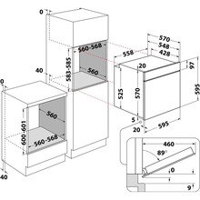 Комплект WHIRLPOOL_OMK58HU1B + TGML661NB
