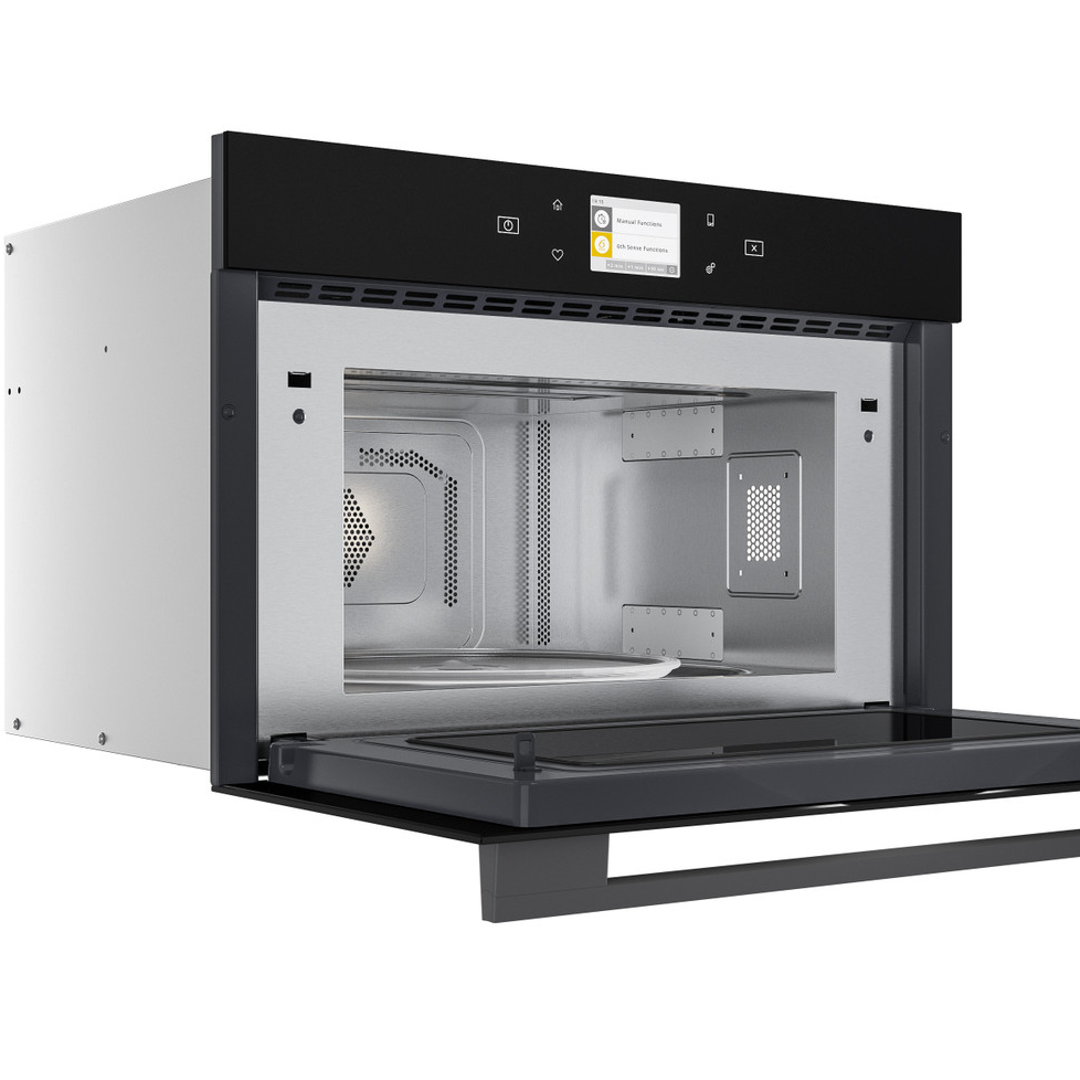 Комплект WHIRLPOOL Духовой шкаф W9OM24S1PBSS + Встраиваемая микроволновая печь W9 MD260 BSS Цвет черный
