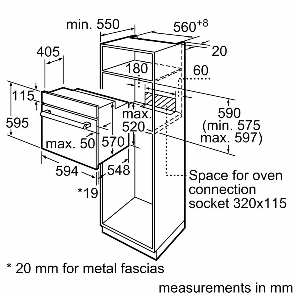 Фото Духова шафа BOSCH HIJ517YW0