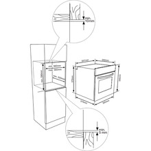 Духовой шкаф HEINNER HBO-V656GC-BK