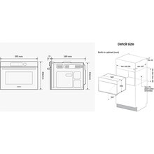 Духовой шкаф SAMSUNG NQ5B4553FBS/WT