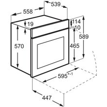 Духовой шкаф ELECTROLUX EOF5F50BV (944068485)