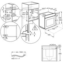 Духовой шкаф ELECTROLUX EOF5F50BV (944068485)