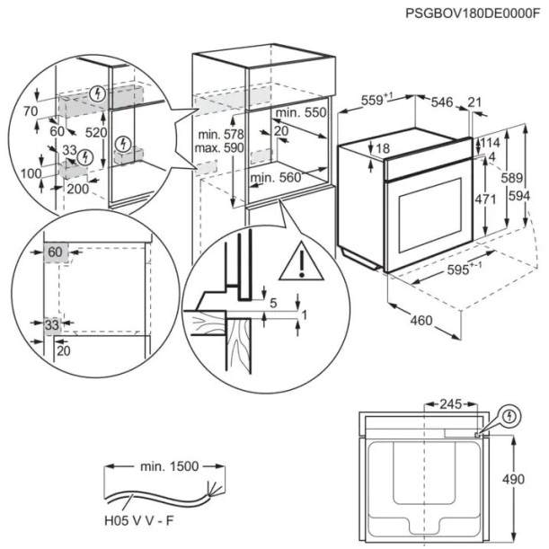 Заказать Духовой шкаф ELECTROLUX EOC9P31WX (944032039)