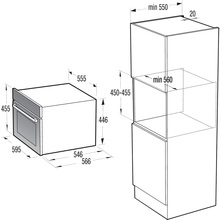 Духовой шкаф HISENSE BIM406A8B (BO4CM4J1-97W)